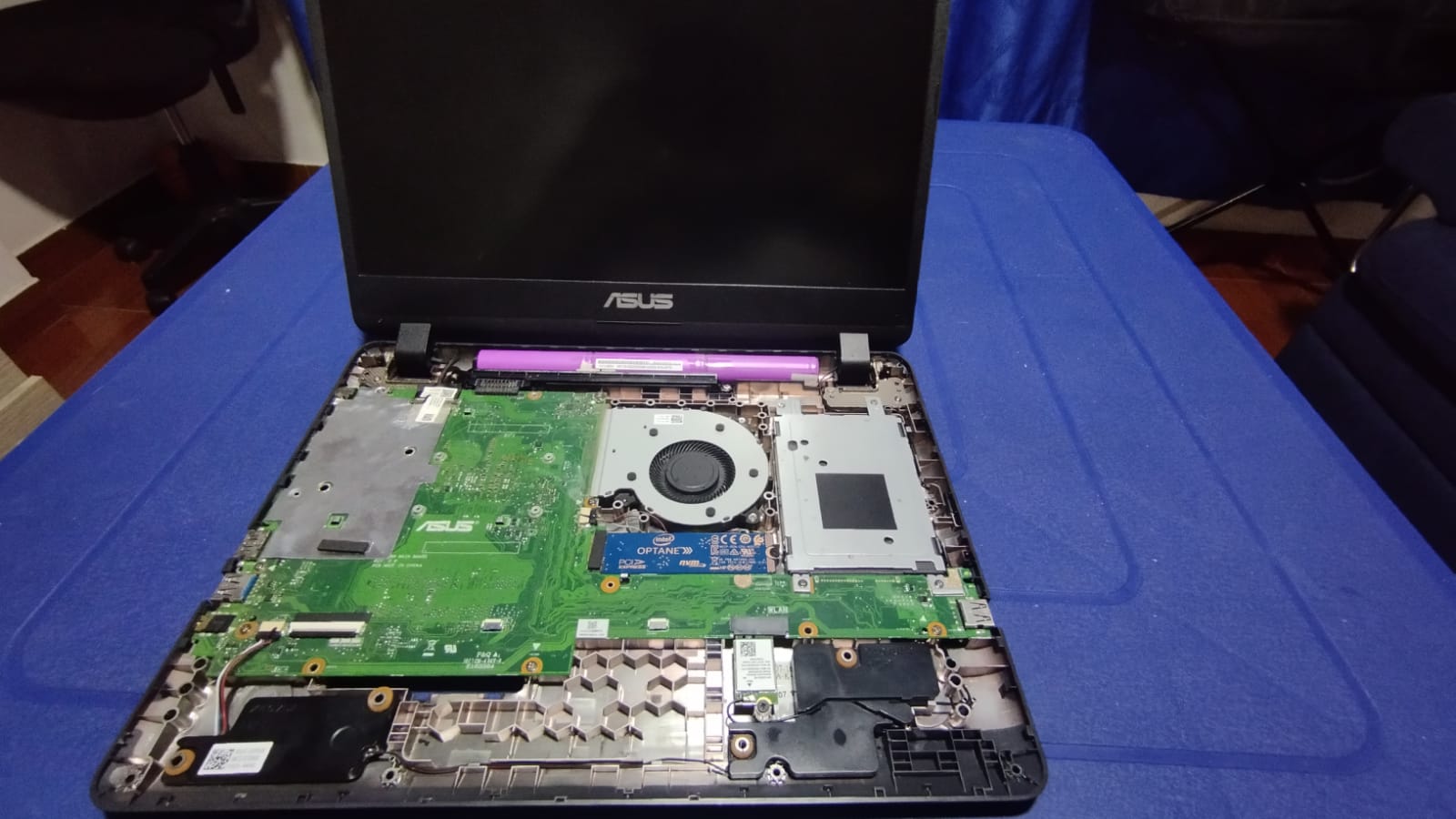 imagen que hace referencia a la reparación de un computador asus